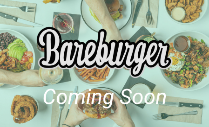 Bareburger's menu of burger, fresh bowls and fries