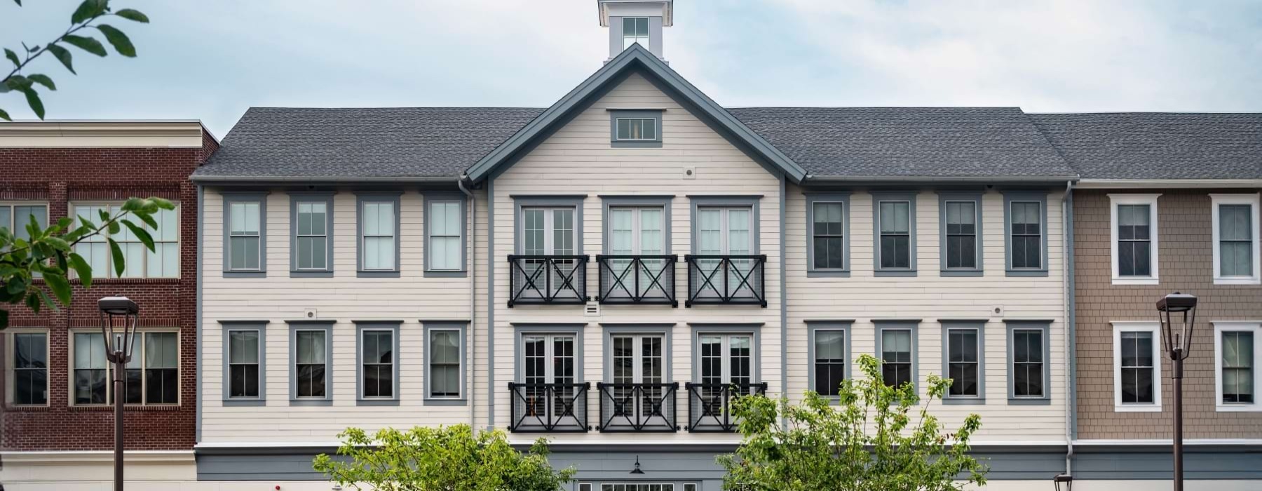 Exterior of Darien Commons