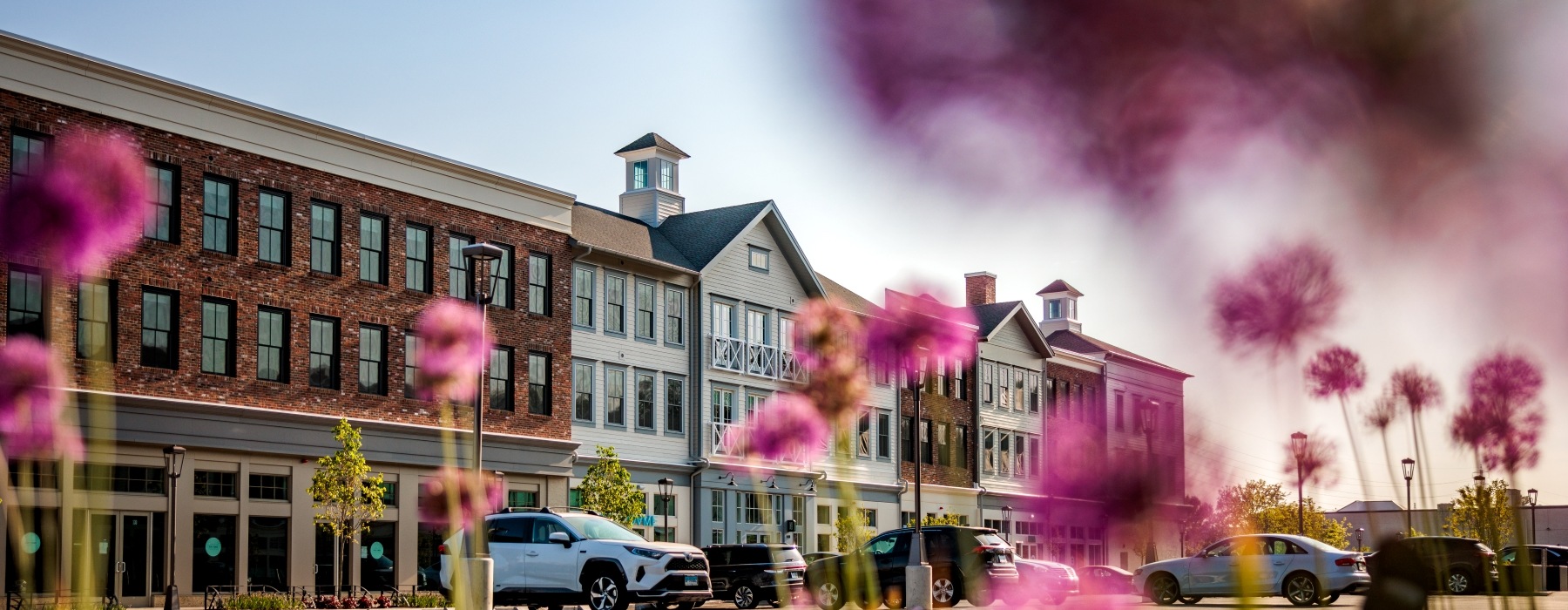 Exterior of Darien Commons