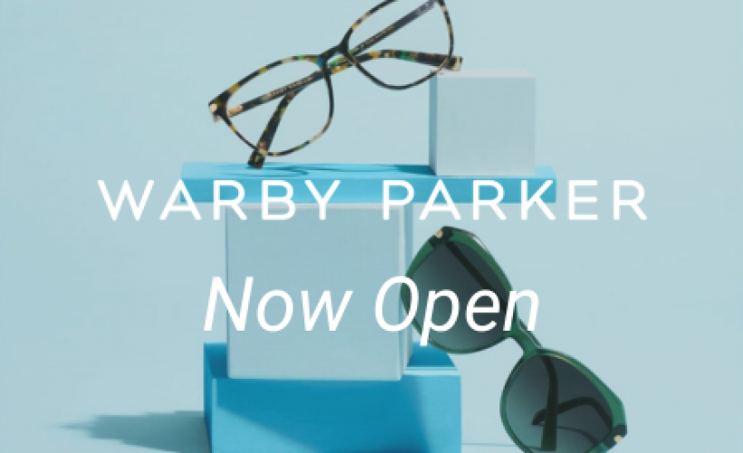 Warby Parker with glasses 